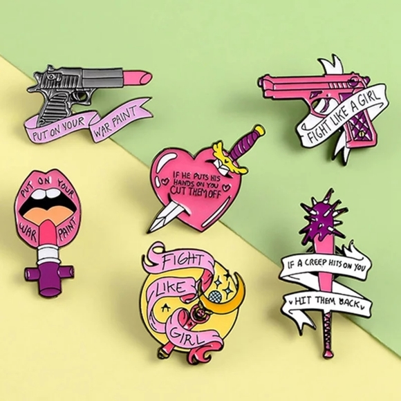 Women's Rights Feminist Pins Feminism Girl Power - Picture 4 of 11